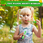 St Patricks Day Mini Bubbles Party Favors Toys for Kids 20 Pack, Saint Patricks Non Candy Treats prizes, Goodie Gift Bag Stuffers for Toddlers, St Patty's Shamrock Party Accessories Supplies Décor