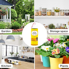 40 Packs Flying Insect Traps, Fly Strips, Fly Paper Ribbon, Sticky Fruit Fly Traps Hanging Gnat Fungus Mosquito Trap for Indoors Outdoors