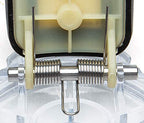 ATIE Pool 7056 Check Valve Cover with Flapper Assembly For Zodiac Jandy Check Valve 7235, 7236, 7305, 7511, 7512. (Include: 7451 Flapper, 7302 Spring, 7304 Pin, 7236 Cover, and 1132 O-Ring) (2-Pack)