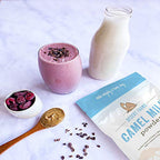Desert Farms Organic Whole Camel Milk Powder Certified PALEO and KETO Allergen Free Non-GMO Easy to Mix Powder Milk - Excellent Replacement For Goat and Soy Milk - Packaged In The USA (200 Grams)