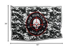 I Hunt ISIS Rats ISIS Hunter 3x5 feet Flag Banner Vivid Color Double Stitched Brass Grommets (ISIS Hunters #2)