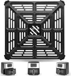 Air Fryer Oven Tray Replacement for Cuisinart AIR-200 6QT Air Fryer oven, Stainless Steel Pan Air Fryer Tray Replacement Air Fryer oven Accessories