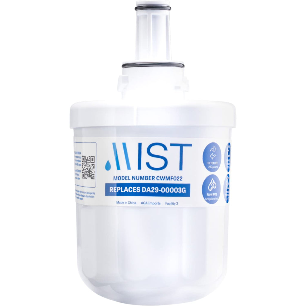 MIST DA29-00003G Water Filter Replacement for Samsung, Refrigerator Water Filter compatible with Aqua-Pure Plus, RSG257AARS, DA29-00003F, DA29-00003A, HAFCU1, HAFIN1/EXP, HAFIN2/EXP (3 pack)