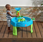 Step2 Duck Dive Water Table, Kids Water Table & Sand Activity Sensory Playset, Summer Outdoor Toys, 6 Piece Water Toy Accessories, For Toddlers 1.5+ Years Old