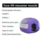Quesuc 4 Pieces Jaw Trainer Ball, Jaw Line Chewing Trainer, Double Chin Trainer Ball, Define Jaw Line, Jaw Trainer Fitness Ball Neck Face Lifting, Jaw Chewing Ball (Four Colors)