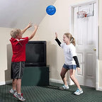 Mini Basketballs, 5 Pack 6" Inch Small Basketball Set with Pump Over The Door Mini Hoop Basketball Replacements Toy Basketball for Toddlers,Kids,Teenagers for Pool Indoors Outdoors