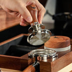 Breville Espresso Machine Accessories Set 54mm Tamping Station, Wdt, Dosing Funnel,Tamper, Puck Screen and Distribution Tool