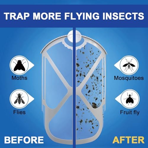 BAIMNOCM 16 Pack Refills Cartridge Compatible with Zevo Flying Insect Trap M364 M364A and Max, White