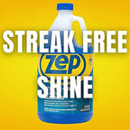 Zep Streak-Free Glass Cleaner - 1 Gallon (Case of 4) ZU1120128 - Professional Grade Formula that Cleans Dirt, Fingerprints, Grime, Smoke Haze, and Toothpaste on Windows, Mirrors, and Other Glass