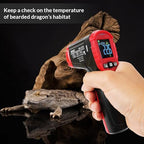 WGGE Infrared Thermometer Gun WG-127B, Digital IR Thermometer for Cooking, Candy, Food, Pizza Oven, Grill & Engine, Temp Reader -58℉~1112℉(-50℃~600℃) Non-Contact Temperature Gun (Not for Human)