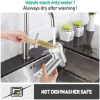Metal Food Grinder Attachment for KitchenAid Stand Mixer, Meat Grinder Accessories Includes Sausage Stuffer Tube, Easy to Clean, Perfect for Home Kitchen Use