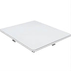 Tcyzest Tempered Glass Chair Mat 48" x 32",1/5" Thick for Office Desk,Rolling Chair Mat for Carpet, Odorless, Easy to Clean with 4 Non-Slip Pads for Carpet & Hardwood Floors
