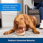 PetSafe® Rawhide Treat Ring Refills, Variety Pack, Size C, Original Rawhide and Peanut Butter Flavor, Replacement Treats Busy Buddy Treat Ring Holding Toys