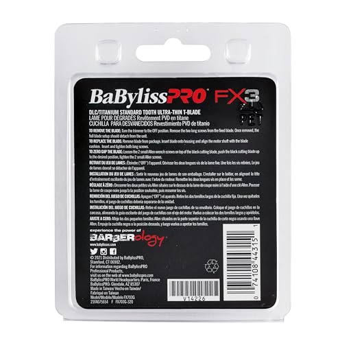 BaBylissPRO FX3 Standard Tooth Replacement Blades