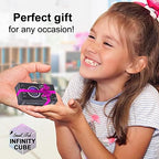 Infinity Cube Sensory Fidget Toy, Sensory Tool EDC Fidgeting Game for Kids and Adults, Cool Mini Gadget Best for Stress and Anxiety Relief, Unique Idea That is Light on The Fingers and Hands