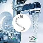 Dough Hook Replacement for KitchenAid 7QT Bowl-Lift Stand Mixers, Spiral and Stainless Steel Hook for Kitchen aid Attachment Accessories