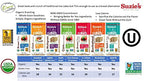 Suzie's Organic Multigrain Rice Cake Thins|6 Pack|USDA Organic, NON-GMO, Fat-Free, Sugar-Free, Gluten-Free|Low-Calorie Snack-16 Calories Per Slice|Bread & Cracker Replacement