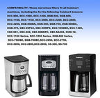 Replacement Charcoal Water Filters for Cuisinart Coffee Machines 24 Pack by Molgoc.