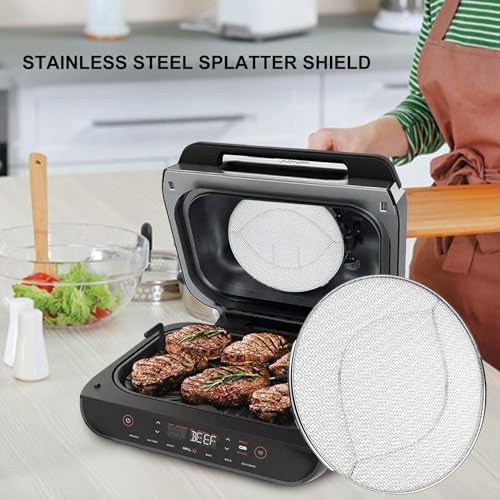 Replacement Splatter Shield for Ninja Foodi FG551 Air Fryer Reusable 6-in-1 Indoor Grill Splash Guard Accessories