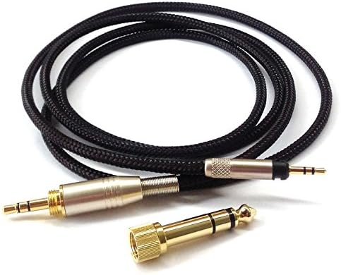 NewFantasia Replacement Audio Upgrade Cable Compatible with Sennheiser HD598, HD598Cs, HD560s, HD598SE, HD620S, HD400PRO, HD599, HD569, HD579, HD505 Headphones 1.5meters/4.9feet