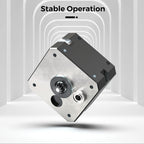 Official Creality Ender 3 V3 SE Extruder Stepper Motor, 42-26 Stepper Motor 3D Printer Extruder Motor 0.84A 12 Teeth Round Shaft, Sprite Extruder Motor for Ender 3 S1/3 S1 Pro/3 S1 Plus/5 S1/3 V3 KE