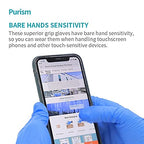 Daddy's Choice Small Nitrile Gloves Disposable Blue, No Latex, No Powder, Safe Working Gloves, 100pcs (Size Small)