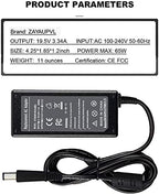 ZAYUPVL 65W 7.4mm Tip Replacement AC Adapter for Dell Latitude 3190 7470 5580 7280 LA65NS2-01 E5570 E7450 E6430 E6410 E6440 E7440 E7470 E5440 E5470 E7240 Laptop Power Supply Cord KT60W200225B3