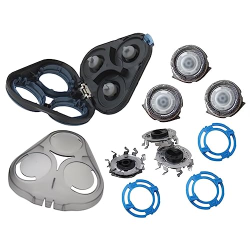 S6000 Replacement Complete Head Assembly for Philips Norelco Mens Cordless Wet Dry Electric Shaver SH50 5000 6000 S6011 S6015 S6840 S6550 S6580