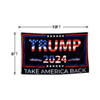 BUELOIGS Take America Back Flag 6x10FT,Premium Quality,Vibrant Colors,Trump 2024 Flags with 2 Brass Grommets for Indoor Outdoor. (Red6x10)