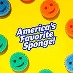 Damp Duster Dusting Sponges (8 Count) - Dust Remover for Household Cleaning - Scrub Daddy Duster for Vents, Railings & Blinds - Reusable Baseboard Cleaner