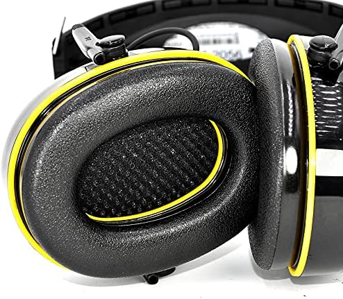 4 X Earpads - Ear Cushion Replacement Foam Ear Pads Compatible with 3M WorkTunes（(90543, 90544, 90542, 90541) ）/ Peltor Range Guard Connect Hearing Protector（EM042/033/037 Series ）
