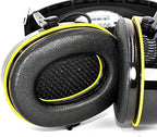 4 X Earpads - Ear Cushion Replacement Foam Ear Pads Compatible with 3M WorkTunes（(90543, 90544, 90542, 90541) ）/ Peltor Range Guard Connect Hearing Protector（EM042/033/037 Series ）