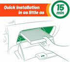 FRAM Fresh Breeze Cabin Air Filter Replacement for Car Passenger Compartment w/ Arm and Hammer Baking Soda, Easy Install, CF10134 for Honda Vehicles, white