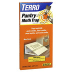TERRO T2900 (Pack of 2) Pantry Moth Traps - Traps grain moths, flour moths, meal moths, and seed moths, (Packaging May Vary)