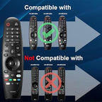 Replacement Magic Remote Control for LG Smart TV Remote LG-TV-Remote with Voice and Pointer Function Universal LG Remote for LG UHD OLED QNED NanoCell 4K 8K Models Google/Alexa