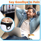 Hernia Belts for Men,Medical Hernia Guard Inguinal Truss for Single/Double,Sports Hernia Adjustable Waist Strap with 2 Removable Compression Pads (Medium)