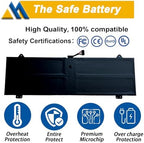 L19C4PDC L19M4PDC Battery Replacement for Lenovo Ideapad Yoga 7-14ITL5 82BH 7-15ITL5 82BJ Series Laptop 5B10Z26482 SB10Z26481 L19L4PDC 5B10Z26485 SB10Z26483 5B10Z26479 15.36V 71Wh 4675mAh