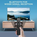 Voice Remote Replacement for Sony TV Remote, for Sony Smart TVs and Sony Bravia TVs, for All Sony 4K UHD LED LCD HD Smart TVs, Sony Remote, RMF-TX800U, Black