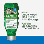 SENTRY PRO Flea and Tick Shampoo for Dogs, Rid Your Dog of Fleas, Ticks and Other Pests, Sunwashed Linen, 18 oz