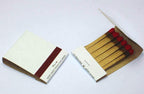 D.D. Bean & Sons 1200 Matchbooks, White, for Wedding Birthday Wholesale, Made in America, 24 Pack