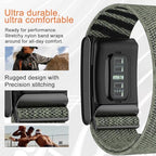 surundo Nylon Sport Band Compatible with Whoop Band 4.0 Strap Men Women, Breathable Nylon Adjustable Waterproof Replacement Wristbands Straps for Whoop Band 4.0