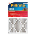 Filtrete 16x25x1 AC Furnace Air Filter, MERV 11, MPR 1000, Micro Allergen Defense, 3-Month Pleated 1-Inch Electrostatic Air Cleaning Filter, 4 Pack (Actual Size 15.69 x 24.69 x 0.81 in)