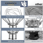 KN256WW Stainless Steel Whisk Attachment for KitchenAid 6 Quart Bowl-Lift Stand Mixer 6-Wire Whip Attachment for Kitchen Aid Accessories