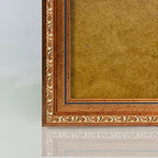 VictoR Picture Frame Chagall 11x14 Brown Gold - Baroque Picture Frame for Photos in Size 11x14 Inch - Vintage Design with Shatterproof Acrylic Glass - Antique - Baroque
