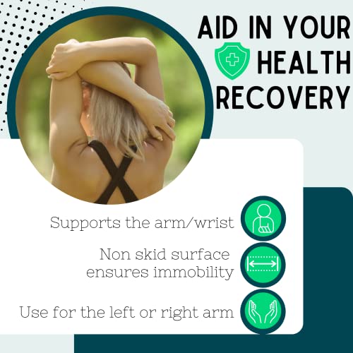 LeoBeeO ARM Wedge Elevation Pillow Excellent for Adults and Kids for After/Post Surgery Rest to Keep Elevated. Pillows Also Help with Support and Recovery of Broken arms While Sleeping.