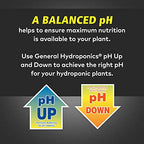 General Hydroponics pH Up Liquid Premium Buffering For pH Stability, 1-Gallon