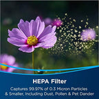 BISSELL air220 Air Purifier Replacement HEPA + Pre-Filter and Activated Carbon Filter Pack, 3315, Black