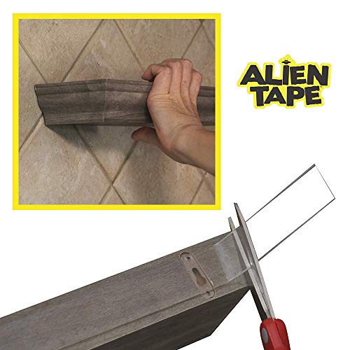 ALIEN TAPE Double Sided Tape Heavy Duty, Nano Tape, Double Sided Mounting Tape, Heavy Duty Double Sided Tape for Walls, Wall Tape, Clear Adhesive Tape for Poster Photo Wall Décor As Seen on TV 30 Feet