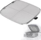 Square Stainless Steel Air Fryer Splatter Shield for Ninja Foodi AG300, AG300C,AG301C, AG302, AG400 Fryer Accessories.