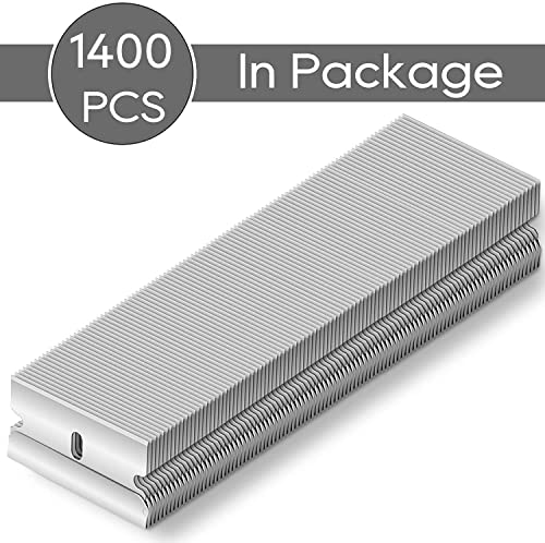 REXBETI 1400PCS Single Edge Razor Blades, Industrial Razor Blades, Box Cutter Replacement Blades, Glass Scraper Razor Blades Visit the REXBETI Store